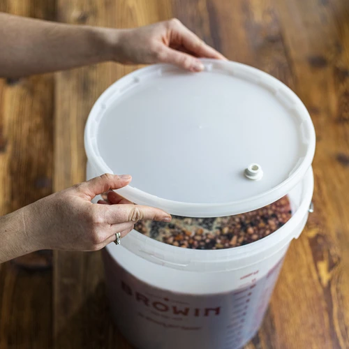 Fermentacijska posoda s pokrovom 30 L - 20