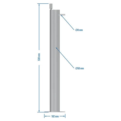 Filtrirna kolona premium iz nerjavnega jekla, v kompletu dodatna oprema in aktivno oglje - 12