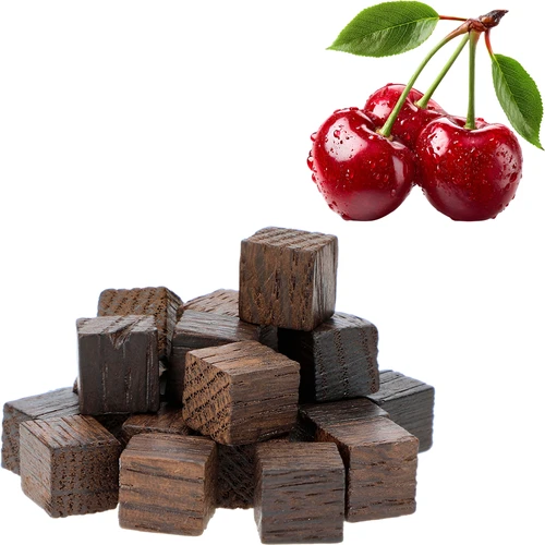 Francoske hrastove kocke, močno žgane, z aromo češnje, 20 g - 3