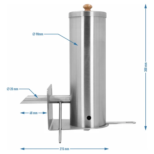 Generator dima dragON JET 4 LIGHT s funkcijo spusta pepela in z električno zračno črpalko dragON Air - 6