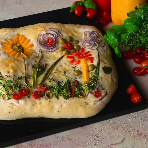 Granitni pravokotni kamen za pico 37 x 35 cm - 11