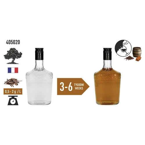 Hrastovi čipsi močno tostirani, 20 g - 6