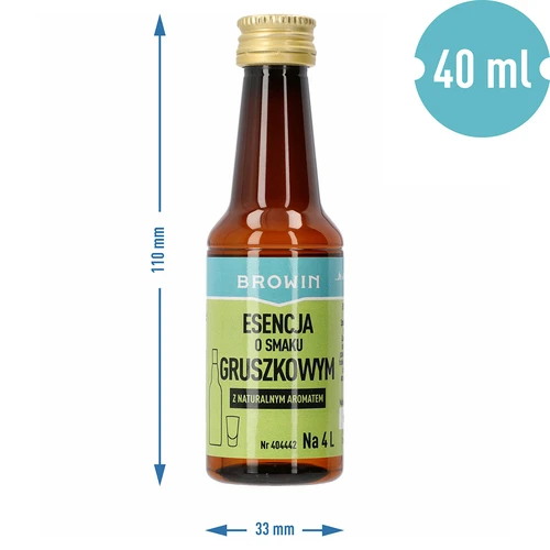 Hruškova esenca – pripravek za hruškov liker, 40 ml - 6