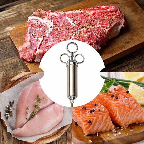 Injekcijska brizga iz nerjavnega jekla 60 ml + 2 igli - 10