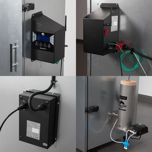 Jeklena prekajevalnica dragON 220 l, IQ – s krmilnikom Wi-Fi - 5