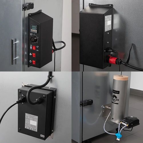 Jeklena prekajevalnica dragON 220 L – z digitalnim krmilnikom - 5