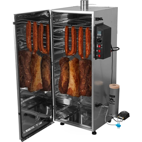 Jekleni prekajevalnik dragON 220 L – z digitalnim krmilnikom - 4