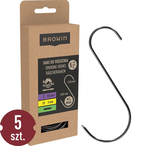 Kavlji za dimljenje - S, nabrušeni 3 mm x 150 mm 5 kos.