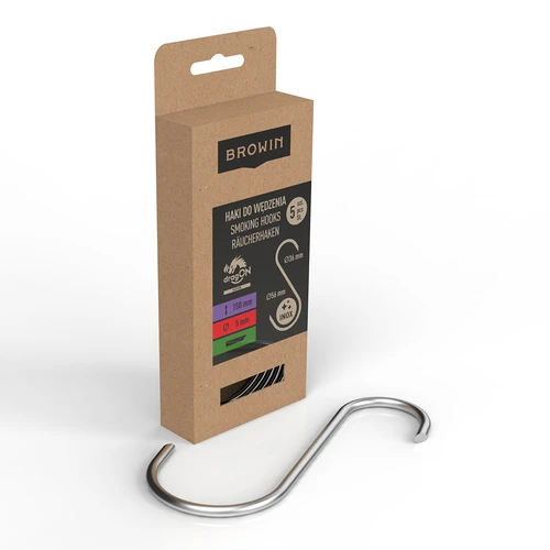 Kavlji za prekajanje – S, odrezani pod 45°, 5 mm x 150 mm, 5 kosov. - 2