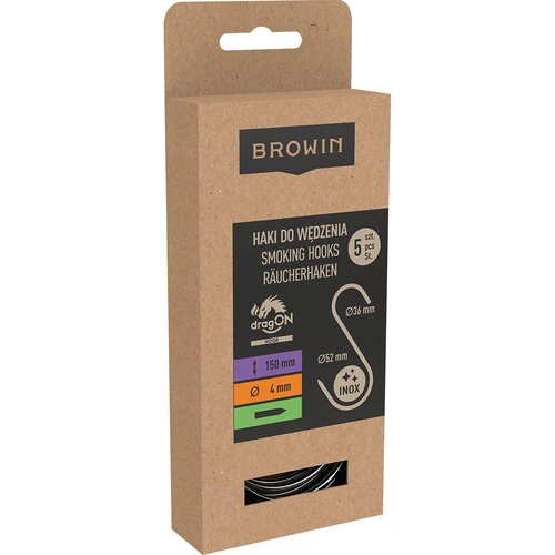 Kavlji za prekajevanje - S, naostreni, 4 mm x 150 mm, 5 kosov. - 3