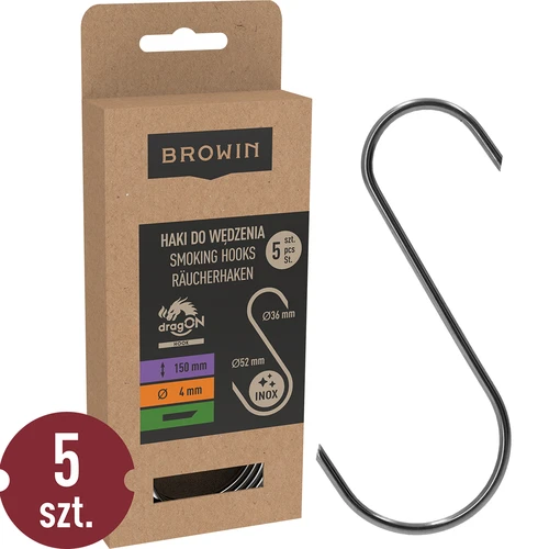 Kavlji za prekajevanje - S, prirezani 45° 4 mm x 150 mm 5 kosov