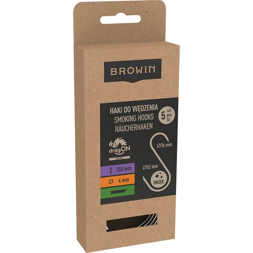 Kavlji za prekajevanje - S, prirezani 45° 4 mm x 150 mm 5 kosov - 3