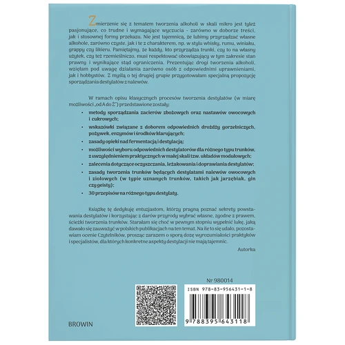 Knjiga "Ustvarjanje destilatov od A do Ž" (v poljščini) - 2