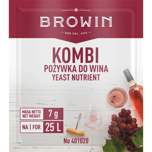 KOMBI kvasno hranilo za vino, 7 g