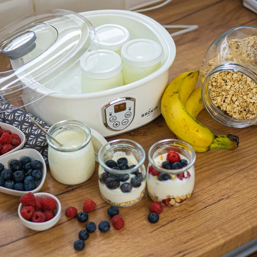 Komplet: aparat za pripravo jogurta in kozarci za otroke - 16