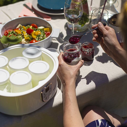 Komplet: aparat za pripravo jogurta in kozarci za otroke - 20