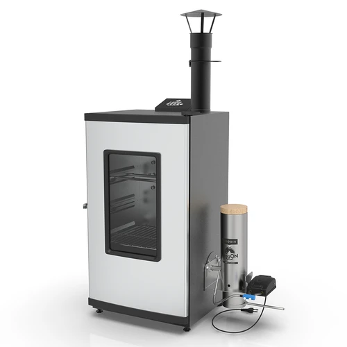 Komplet dragON za prekajevalnik – moduli IQ z Wi‑Fi in generator dima JET 2 LONG s pepelnikom - 18