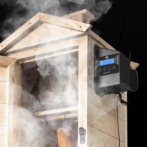 Komplet električnih modulov z Wi‑Fi krmilnikom – dragON IQ 1,5 kW, za vrtne prekajevalnice - 10