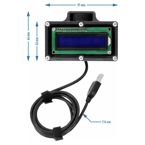 Komplet hawkSTILL Wi-Fi IQ – destilacijski termometer z Wi-Fi in zaslonom - 7