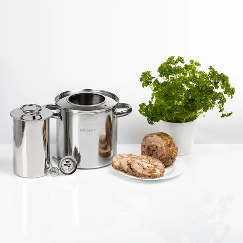 Komplet z vodnim plaščem-šunkomer 1,5 kg + lonec - 19