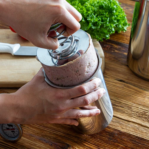 Komplet z vodnim plaščem-šunkomer 1,5 kg + lonec - 21