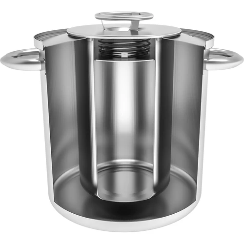 Komplet z vodnim plaščem-šunkovar 1,5 kg + lonec - 3