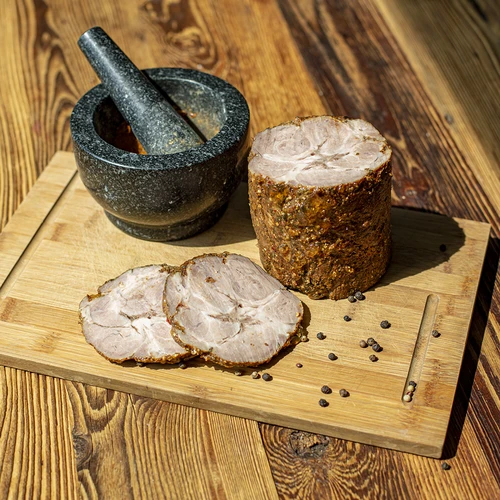 Komplet z vodnim plaščem-šunkovar 1,5 kg + lonec - 23