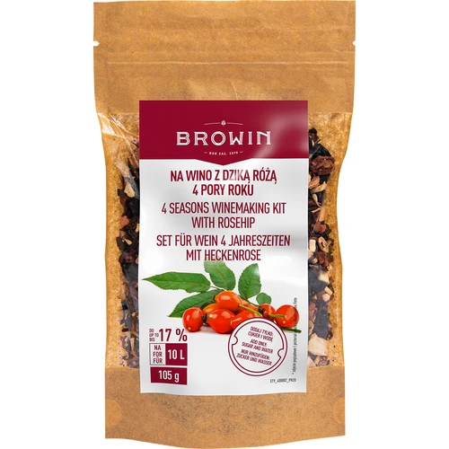 Komplet za pripravo vina 4 PORY ROKU - Šipek