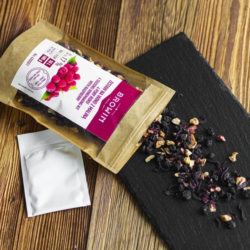 Komplet za vino 4 PORY ROKU - Malina - 3