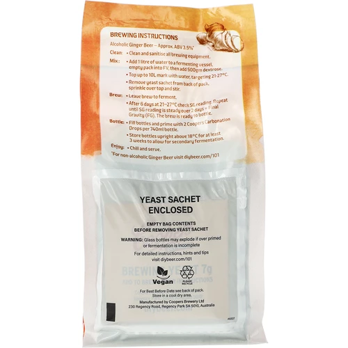 Koncentrat Coopers za pripravo piva Ginger Beer, 0,5kg - 3