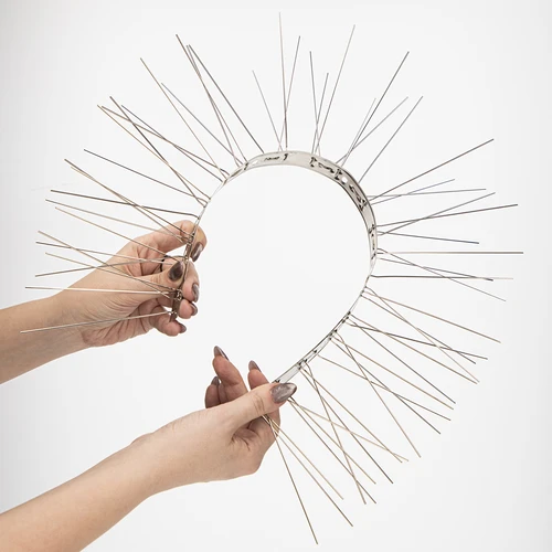 Konice proti pticam, na kovinski letvi, 10 kos. - 6