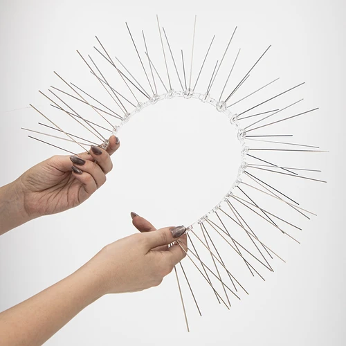 Konice proti pticam, na plastični letvici, 10 kosov. - 6