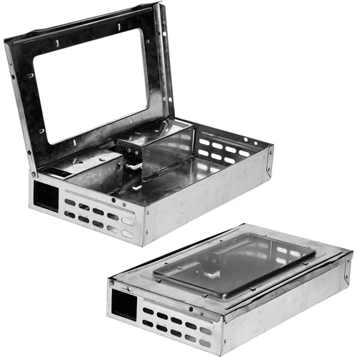 Kovinska past za miši - živa past - 4