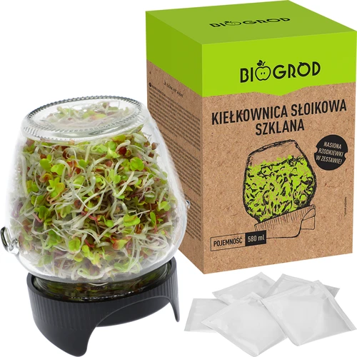 Kozarčni kalilnik Twist-off + 5 paketov semen - 5