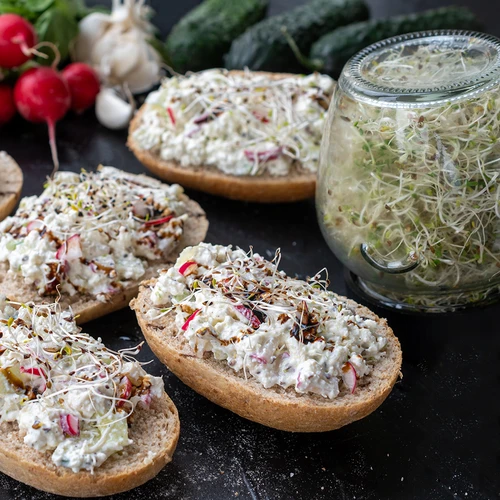 Kozarčni kalilnik Twist-off s semeni redkvice - 10