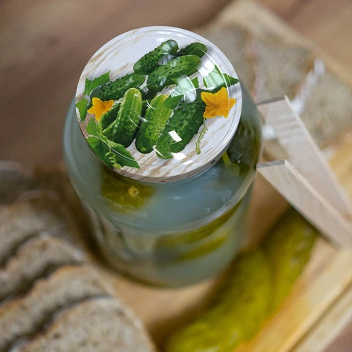 Kozarec 1,5 l, fi 82/6 z navojnim barvnim pokrovčkom + klešče - 5