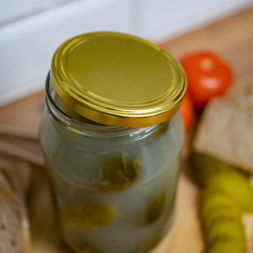 Kozarec 3 l - 1 kos, zlat pokrovček (fi 100) - 3