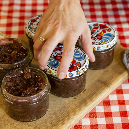 Kozarec TO 235 ml s barvnim pokrovčkom fi82 - 6 kos. - 13