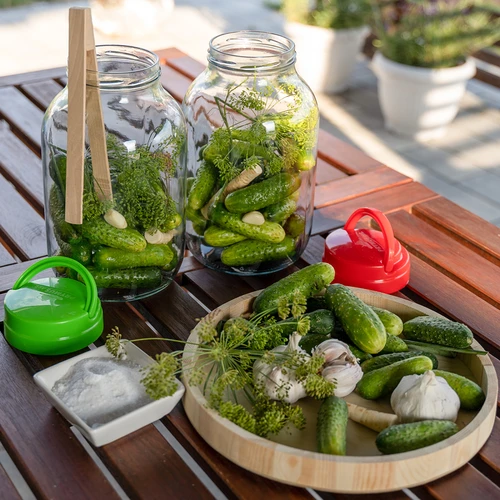 Kozarec TO 4 L in pokrovček fi 100 z ročajem - 9