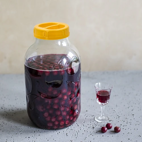 Kozarec TO 5 L in plastični pokrov fi 100, z ročajem - 5