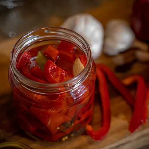 Kozarec TO 500 ml z zlatim pokrovčkom fi82/6 - 6 kosov - 7