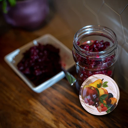 Kozarec TO Četrtinka 250 ml s pokrovčkom fi 66 - 6 kosov - 12