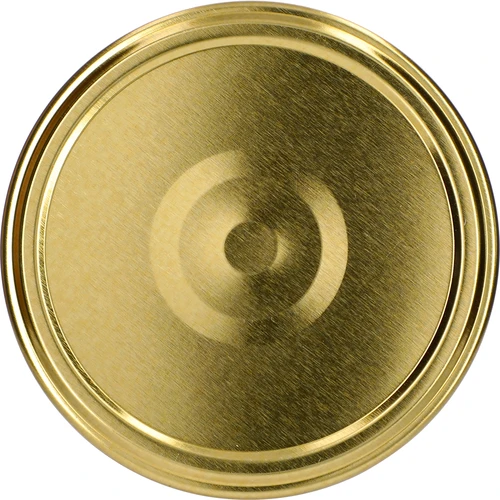 Kozarec twist-off, grubasek 580 ml z zlatim pokrovčkom fi82/6, 6 kosov. - 4