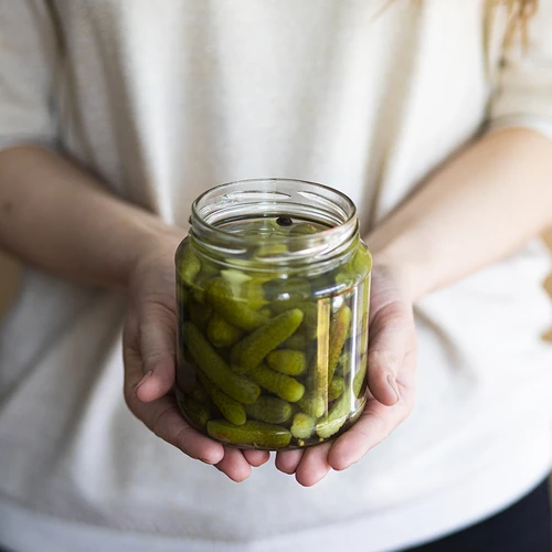 Kozarec twist-off, grubasek 580ml z bordo pokrovčkom fi82/6, 6 kosov. - 6