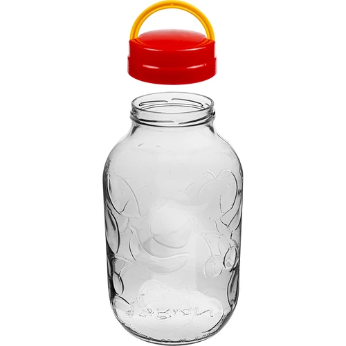 Kozarec za likerje 5 l in pokrovček z ročajem - 3