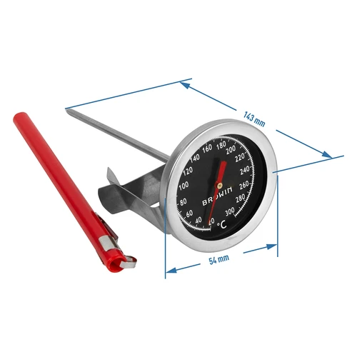 Kuhinjski termometer (od 20°C do +300°C) 12,5cm - 2