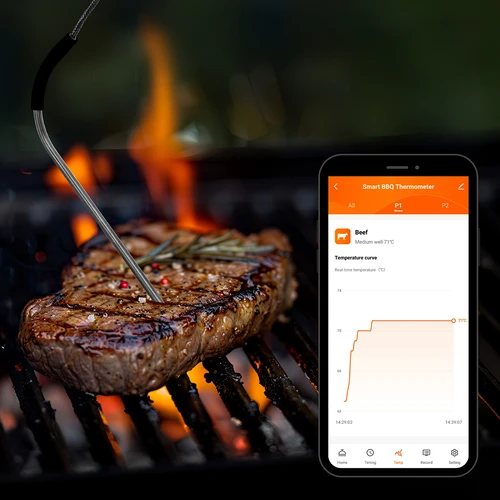 Kuhinjski termometer z Bluetoothom, 2 sondi - 13