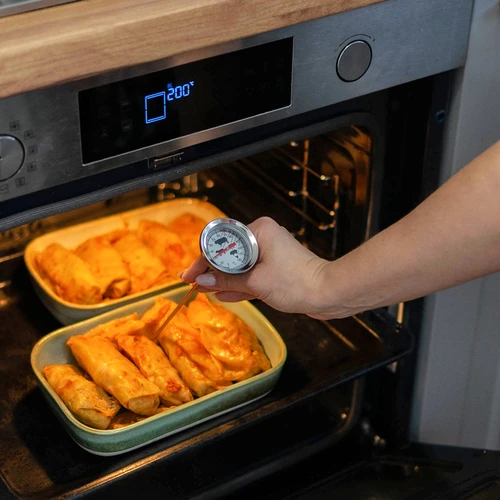 Kuhinjski termometer z grafiko (0 °C do +120 °C) 21,0 cm - 7