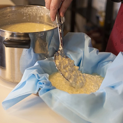 Kvadratna sirarska gaza 50 x 50 cm, 2 kosa - 6