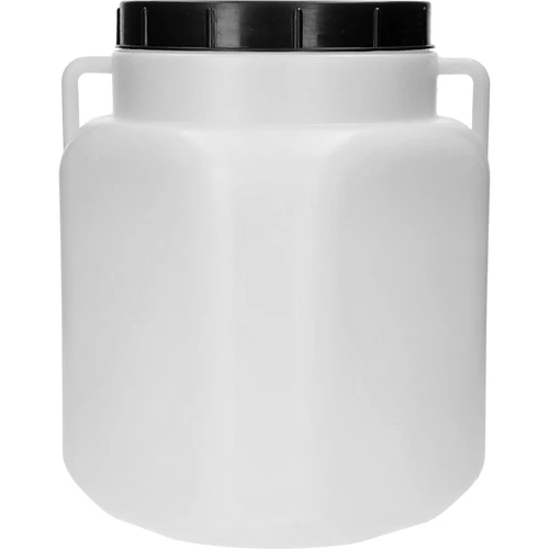 Kvadratni sod 30 L, bel, z ročaji, Sterk - 2